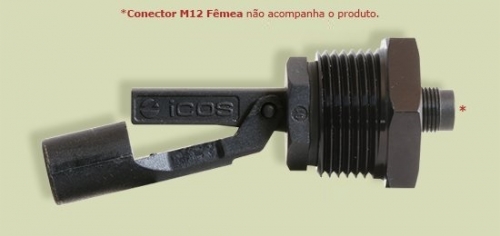 Sensor de Nível LA31N-M12 - C/ Plug M12 e Conexão 1